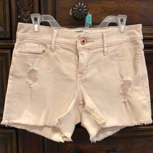 Abercrombie Kids Girl’s Rose Jean Shorts Size 9/10